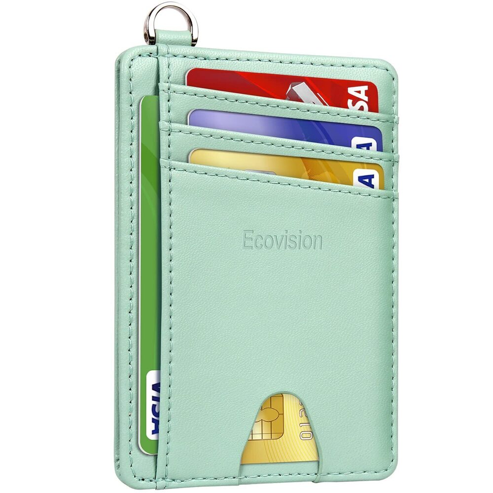 6630 Slim Minimalist Front Pocket Wallet, RFID Blocking Credit Card Holder